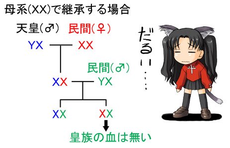 「庶民と天皇が結婚するなら、子に確実に遺伝」の回答画像4