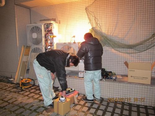 「過電流を原因とする停電で、エアコンが壊れ」の質問画像