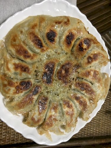 「餃子の皮をパリッとさせたいのですが、焼き」の回答画像2