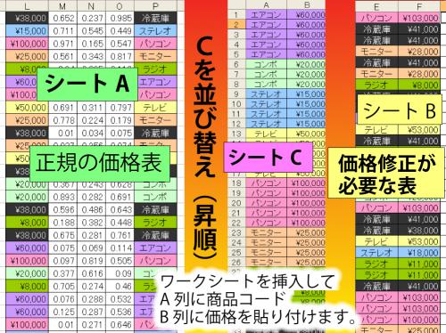 「エクセル 2つのシートの数値の照合を、関」の回答画像4