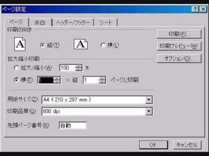 「完成したエクセル文書を指定サイズに収める」の回答画像1