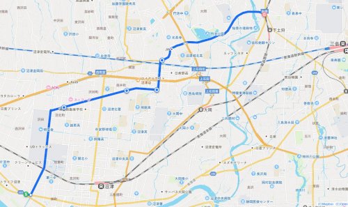「西間門から長泉町」の回答画像2