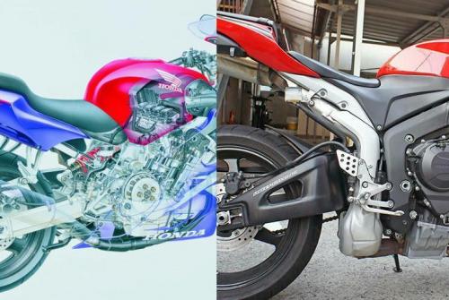 「CBR600Fをセンターアップマフラー化」の回答画像2