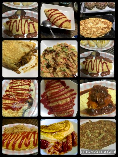 「今夜の夕食はオムレツ生姜焼き定食(マグロ」の回答画像8