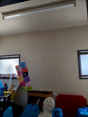「この照明の蛍光管を替えたいです」の質問画像