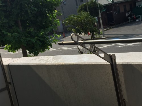 「集合住宅に住んでいます。 先日、朝洗濯物」の質問画像