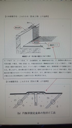 「住宅の屋上・バルコニー等の防水工法につい」の質問画像