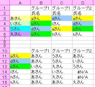 「excel 名前の抽出」の回答画像3