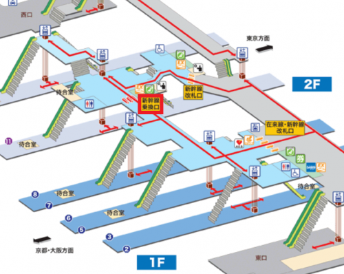 「大津→米原→名古屋 名古屋→米原→大津 」の回答画像3