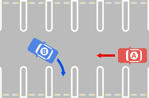 「駐車場内での事故。どちらが悪いのでしょう」の回答画像3