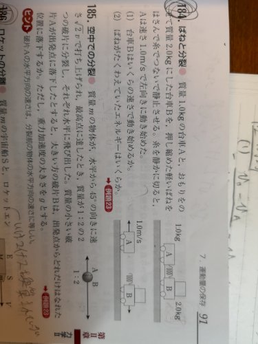 「物理の運動量保存則が成り立つ証明について」の質問画像