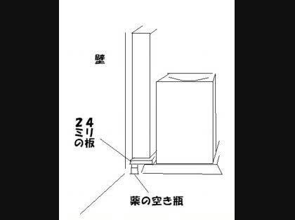 「家具の足元高さ調整について(洗濯パン)」の回答画像2
