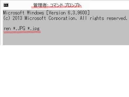 「拡張子のみ一括変更したい　コマンドプロン」の回答画像2