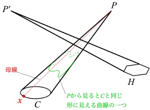 「不可能立体を研究している中学生です。正面」の回答画像2