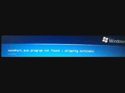 「ログイン直前に NaHdPart.exe」の質問画像