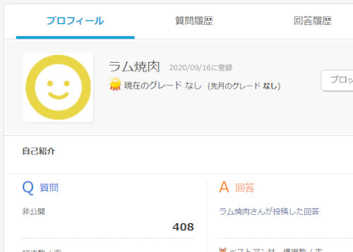 「質問サイトの回答者に質問 質問履歴を見れ」の回答画像9