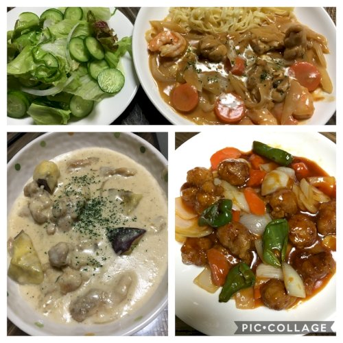 「さて、今夜は 鶏肉を使って何の 料理を作」の回答画像10