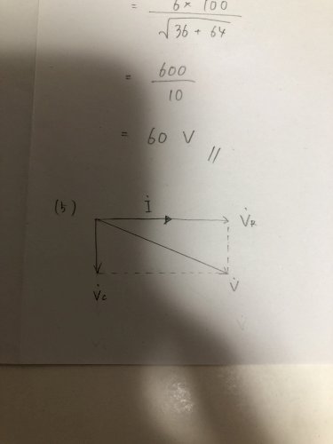 「R-C回路の問題です。 R=6Ω、C=3」の質問画像