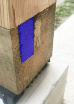 「新築建売。柱の土台の木が亀裂があり空洞が」の回答画像11
