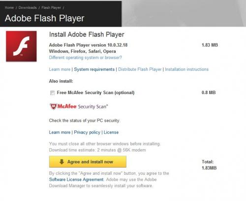 「Adobe Flash Playerとは」の回答画像3