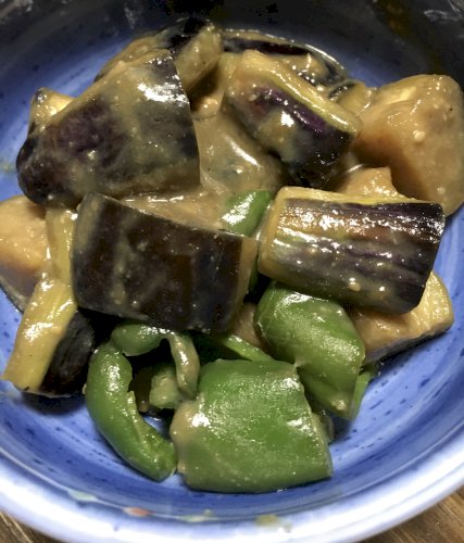 「茄子とピーマンの味噌炒め 美味しそうです」の回答画像5
