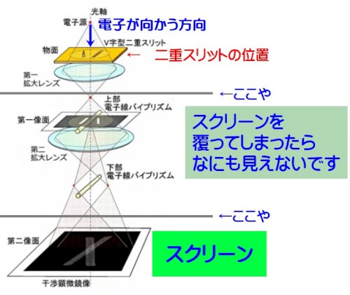 「2重スリットの観測」の回答画像1