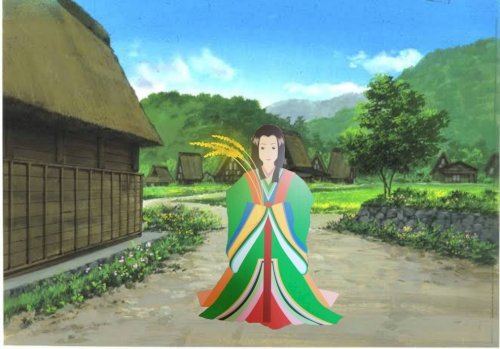 「稲を持つ女神が現れたら? 真夏のある日。」の質問画像