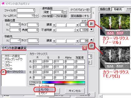 「ParaFlaを使って、結婚式のエンドロ」の回答画像1