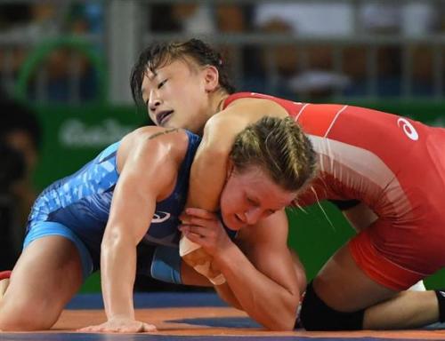 「【五輪レスリング】世界選手権3連覇の金の」の質問画像