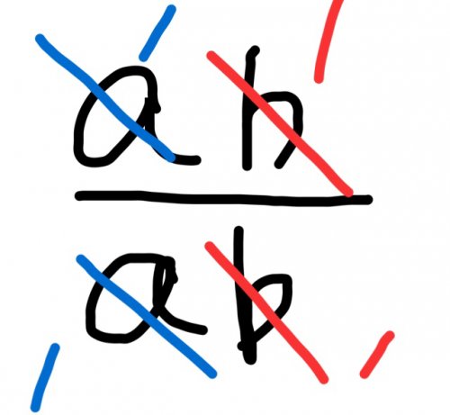 「①ab÷a÷bと 20ab÷(-4a)÷」の質問画像