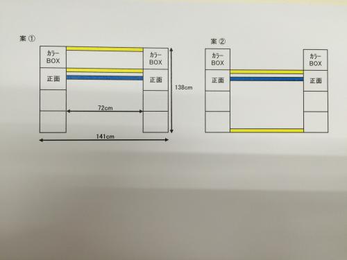 「DIYとは程遠い初心者ですが。。。棚の補」の質問画像