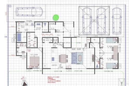 「新築住宅の間取りについて 大まかな間取り」の質問画像
