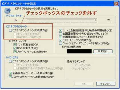 「youtubeの画像が、グリーン画面にな」の回答画像2