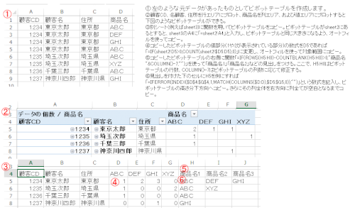 「顧客情報で纏めかたを教えて下さい」の回答画像4