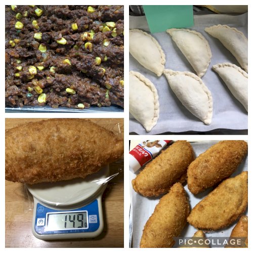 「揚げたてのホヤホヤのカレーパンです。美味」の質問画像