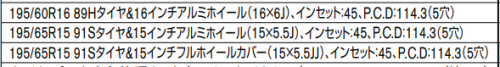 「セレナHFC26に取り付けていたホイール」の回答画像3