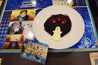 キャラにちなんだ真っ黒パスタが美味!『アイドルマスターシンデレラガールズ』コラボカフェに行ってみた!