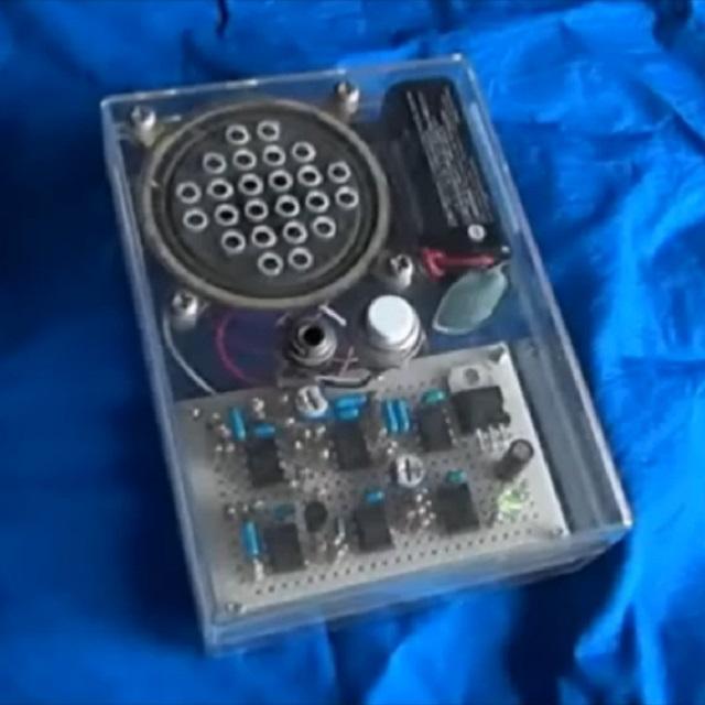 ボタンを押すと「ニャー」と鳴く。ただそれだけの機械