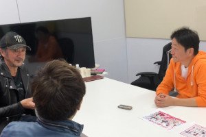 話題は水島さんが主題歌を歌っていたレインボーマンに!