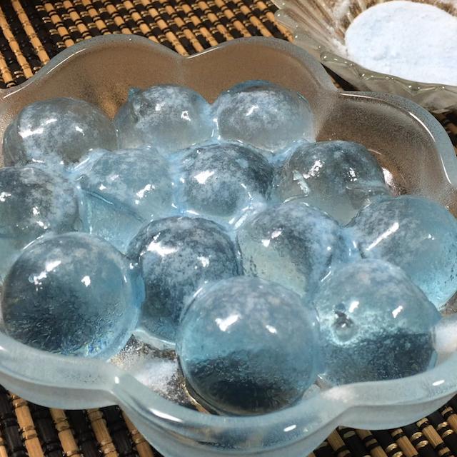 【大ヒット中のあの味を再現!】ぷるぷるひんやりラムネわらび餅
