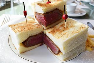 ホテルニューオータニ大阪で5,000円の「ビフカツサンド」を食べてきた!