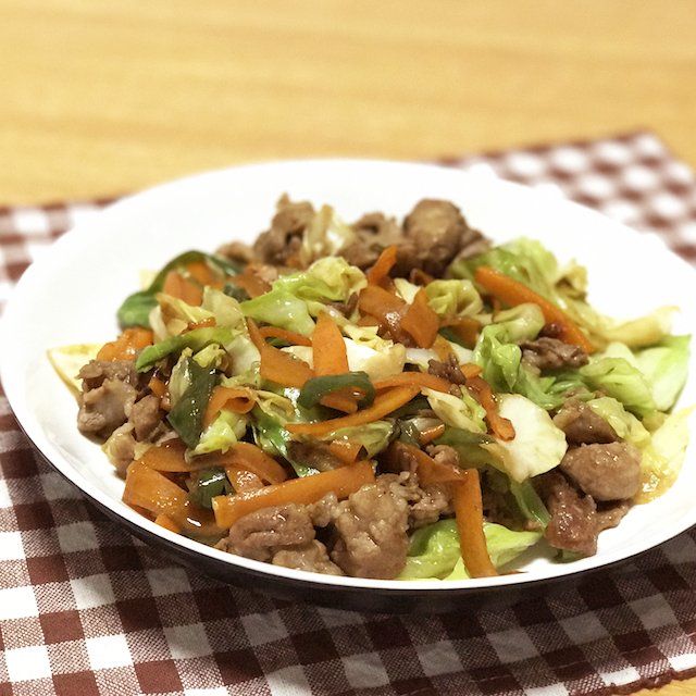 インスタントコーヒーの知っておくとひと味違う裏ワザ~野菜炒め編~