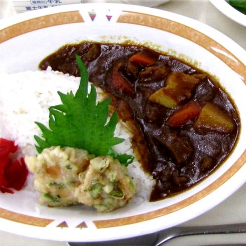 「“海のパイナポー”ホヤをカレーに入れてみ」の質問画像