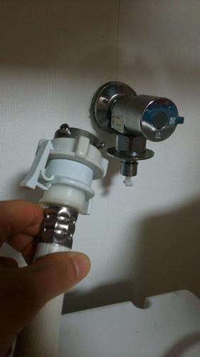 「洗濯機の給水栓について」の質問画像