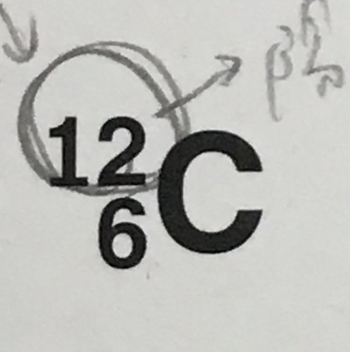 「化学基礎です この6は原子番号なので分か」の質問画像