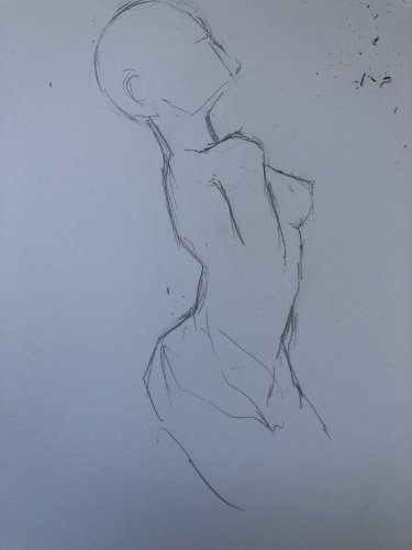 「不自然なところ教えてください 横向きで書」の質問画像