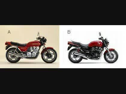 「どちらのバイクが好き？」の質問画像