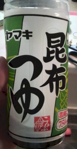 「ヤマキの昆布つゆ 探しています」の質問画像