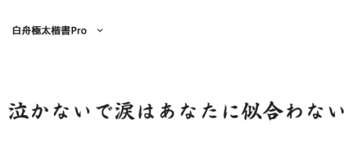 「このフォントは何ですか？」の回答画像2