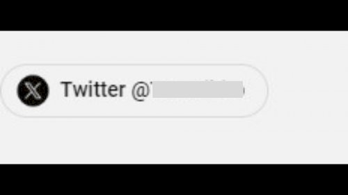 「YouTube説明欄に、図の様なTwit」の質問画像